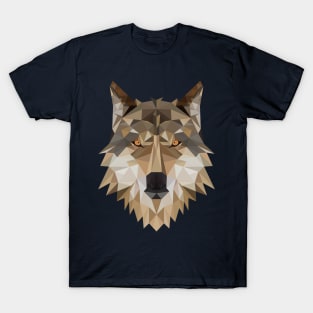 Geometric wolf T-Shirt